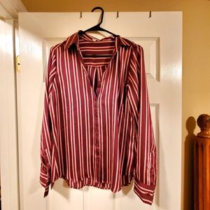 CLASSIC stripped long sleeve top